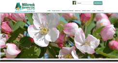 Desktop Screenshot of millcreeknursery.ca